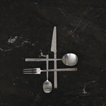 101 Copenhagen - Kogei Cutlery - Brushed Steel (24 pcs) - Cutlery