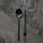 101 Copenhagen - Kogei Salad Servers - Black - Cutlery