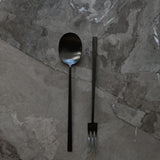 101 Copenhagen - Kogei Salad Servers - Black - Cutlery