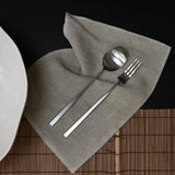 101 Copenhagen - Kogei Salad Servers - Brushed Steel - Cutlery