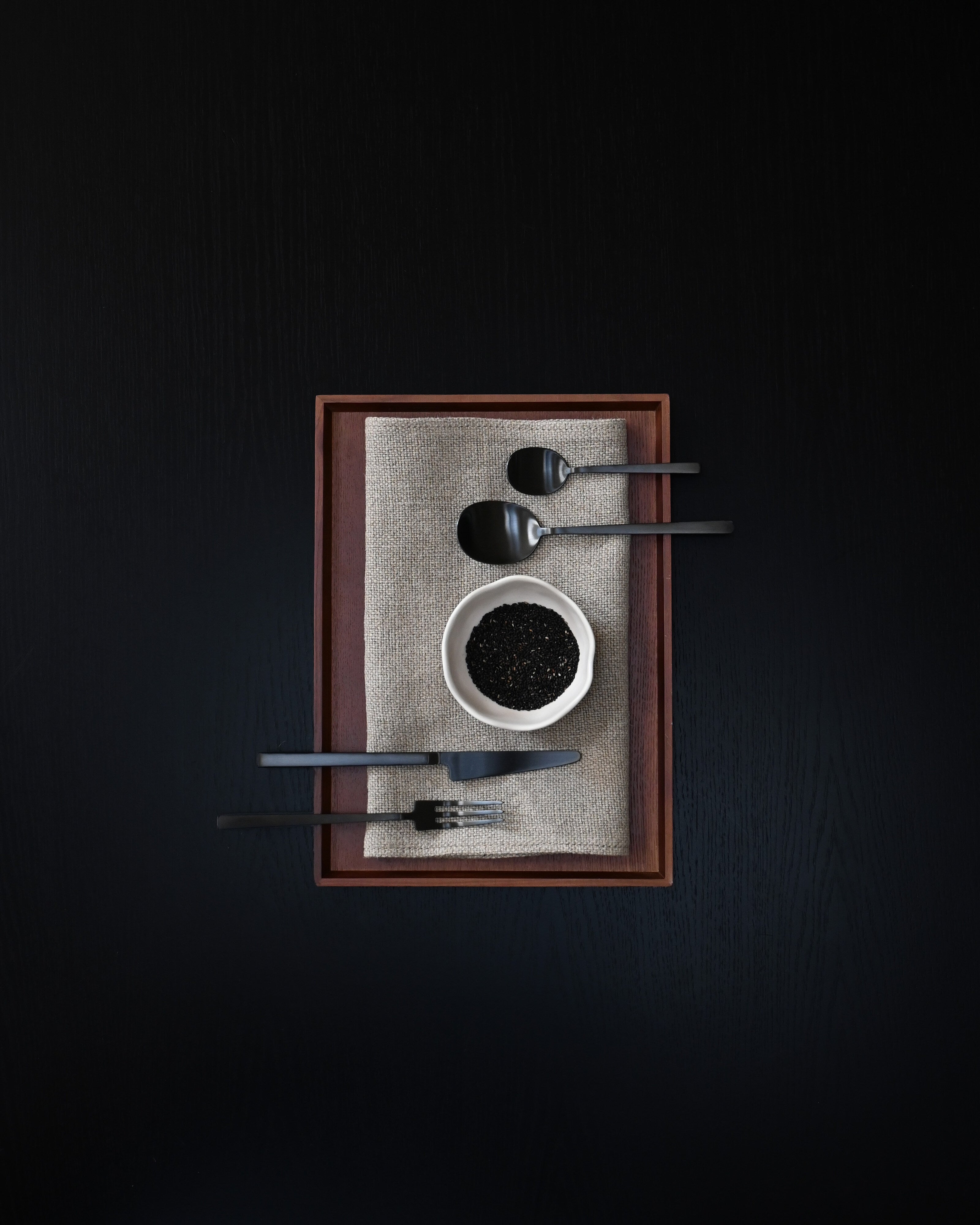 101 Copenhagen - Kogei Cutlery - Black (16 pcs) - Cutlery