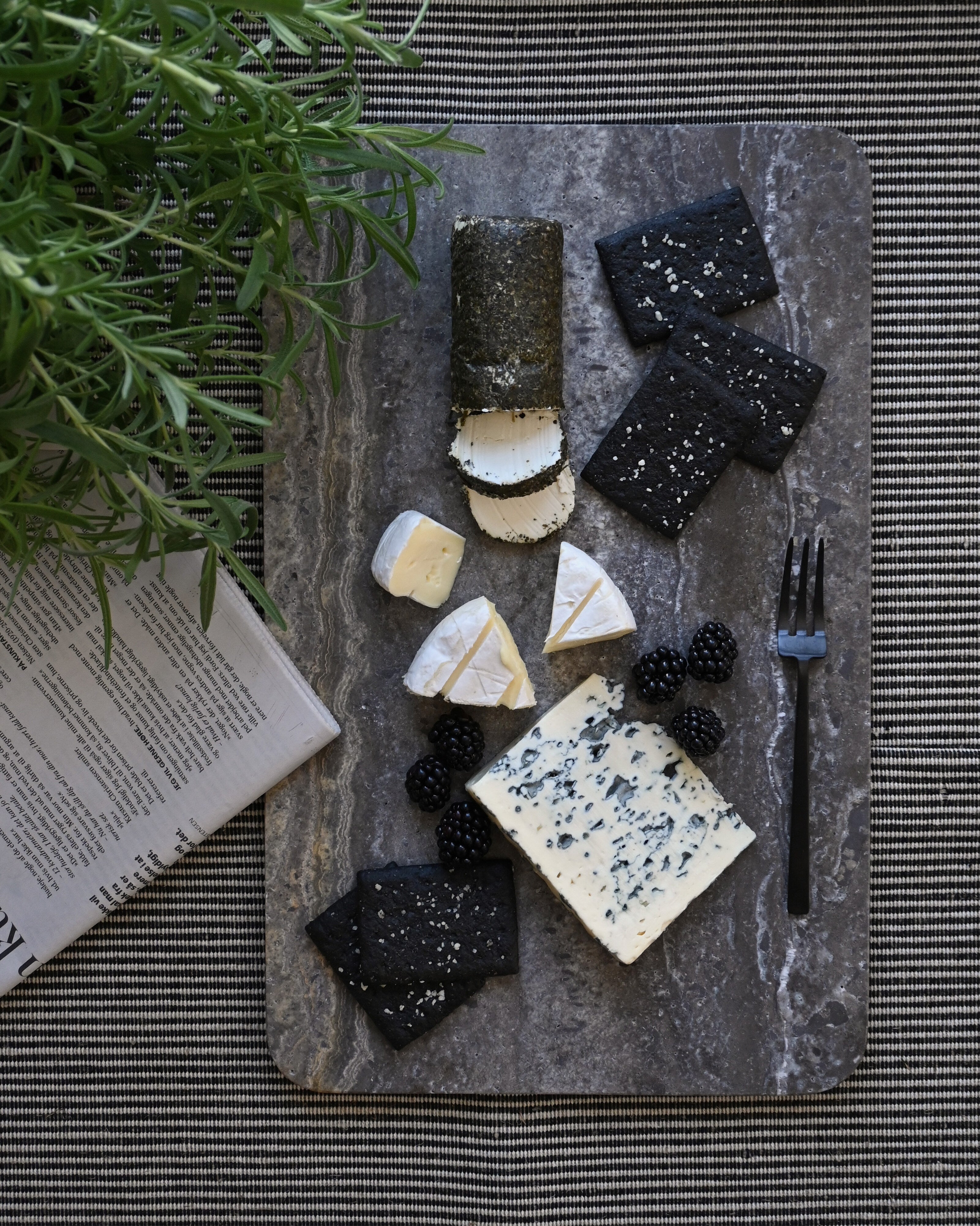 101 Copenhagen - Kogei Dessert Fork - Black - Cutlery