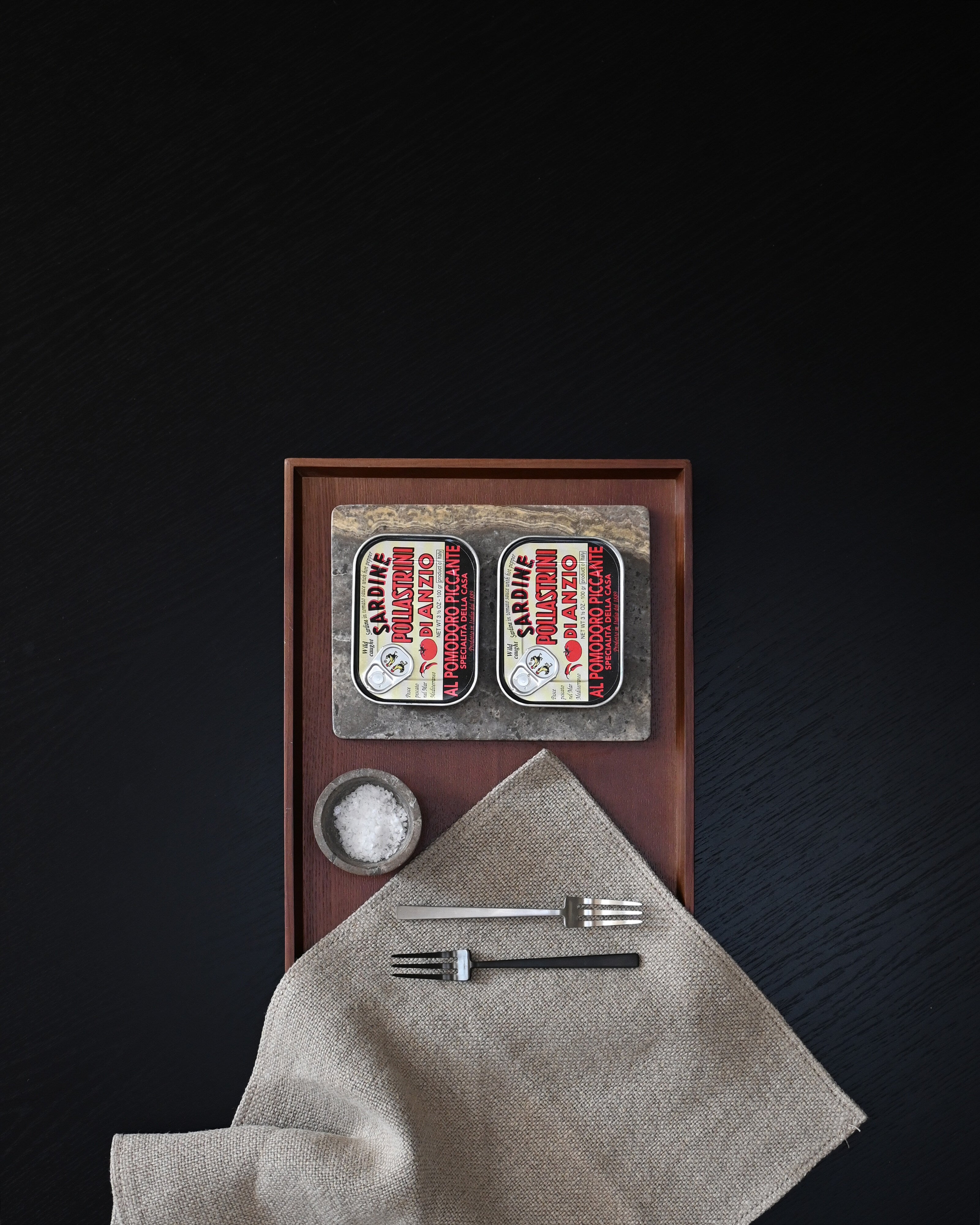 101 Copenhagen - Kogei Dessert Fork - Black - Cutlery