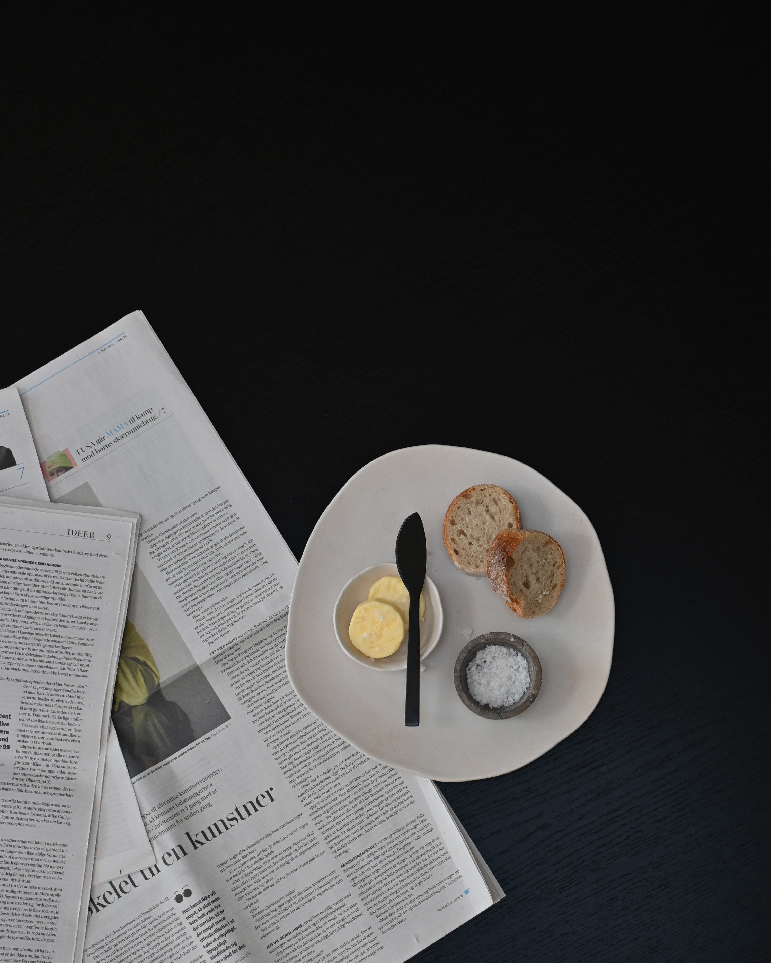 101 Copenhagen - Kogei Butter Knife - Black - Cutlery