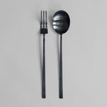 101 Copenhagen - Kogei Salad Servers - Black - Cutlery