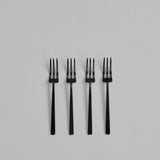 101 Copenhagen - Kogei Dessert Fork - Black - Cutlery