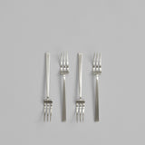 101 Copenhagen - Kogei Dessert Fork - Brushed Steel - Cutlery
