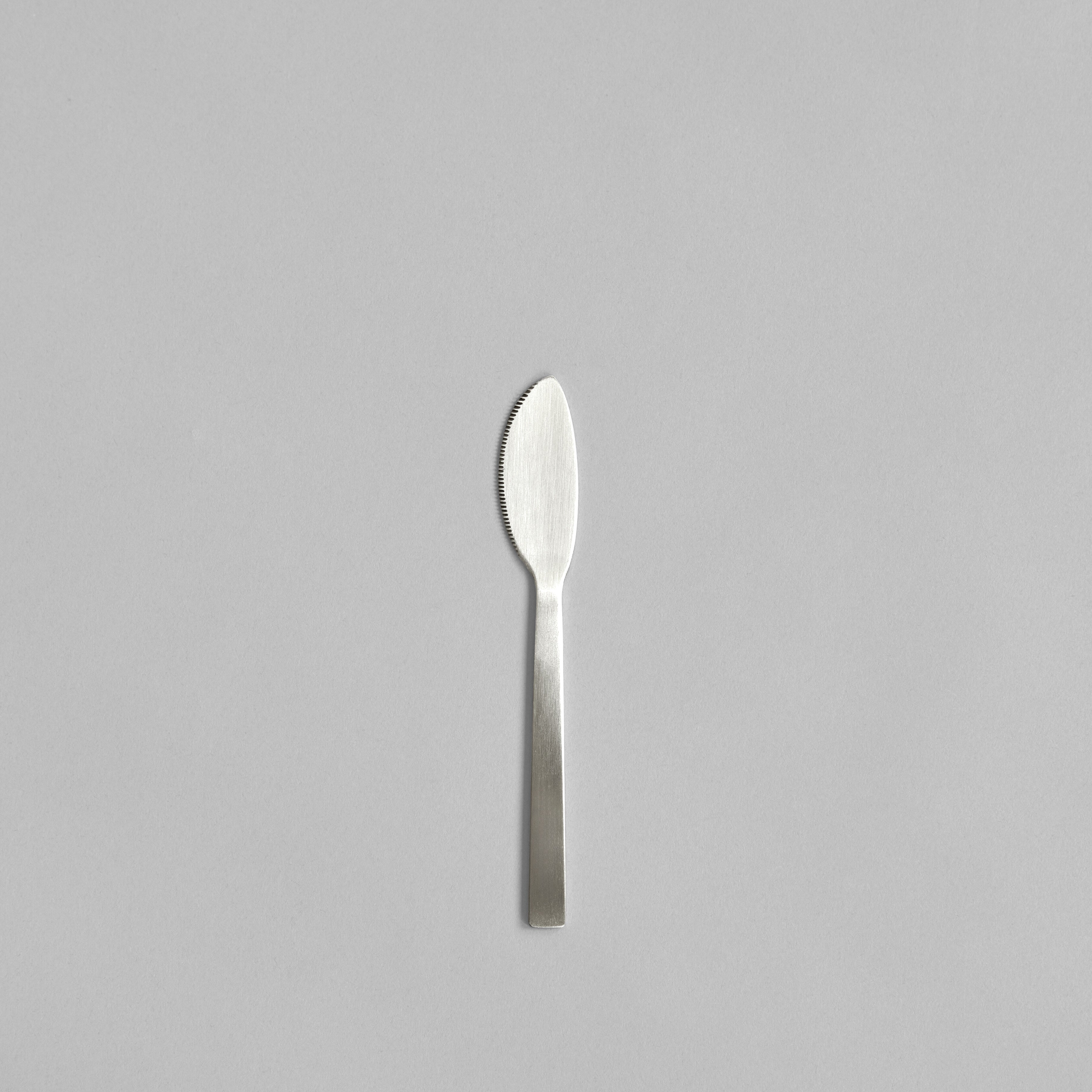 101 Copenhagen - Kogei Butter Knife - Brushed Steel - Cutlery
