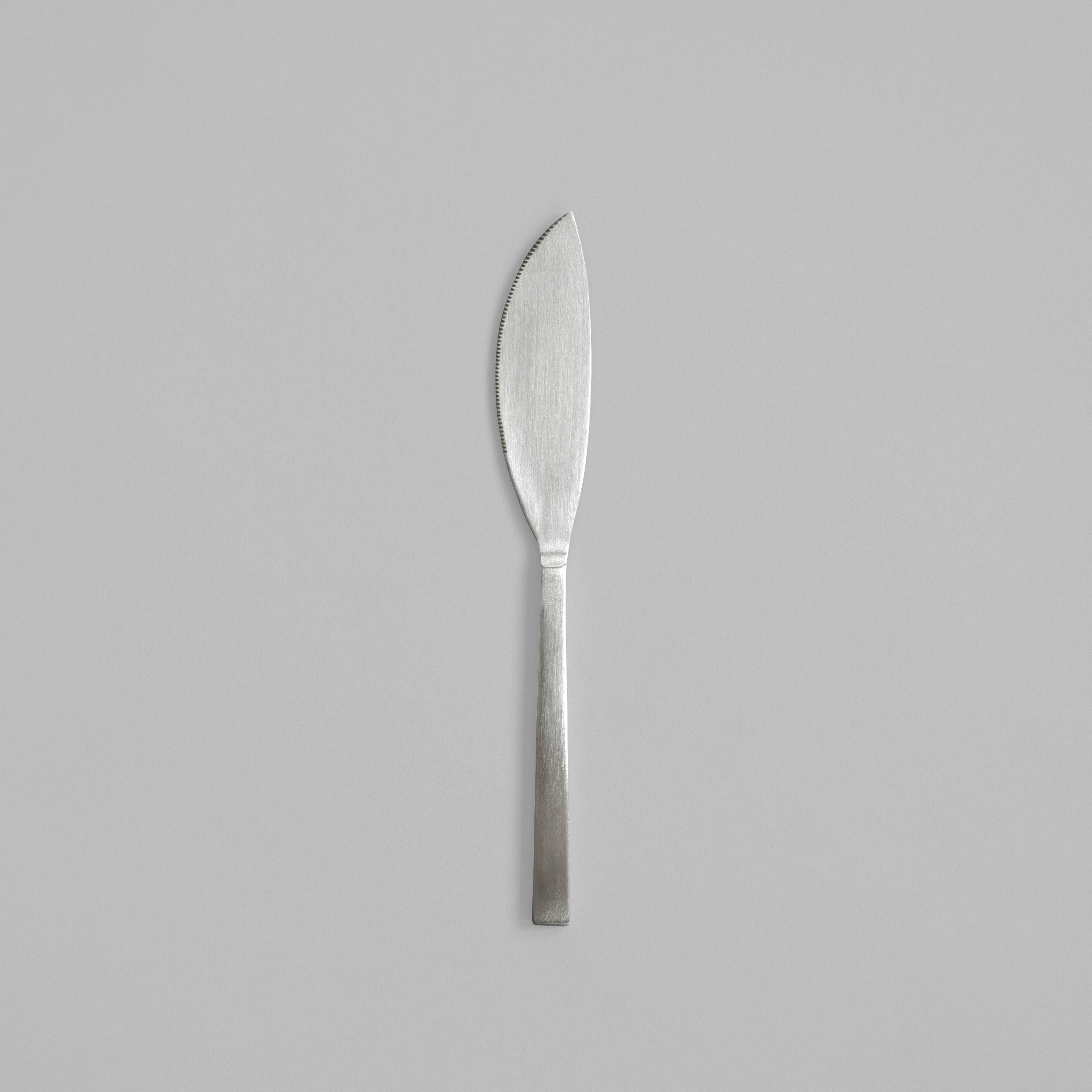 101 Copenhagen - Kogei Knife Fat - Brushed Steel - Cutlery