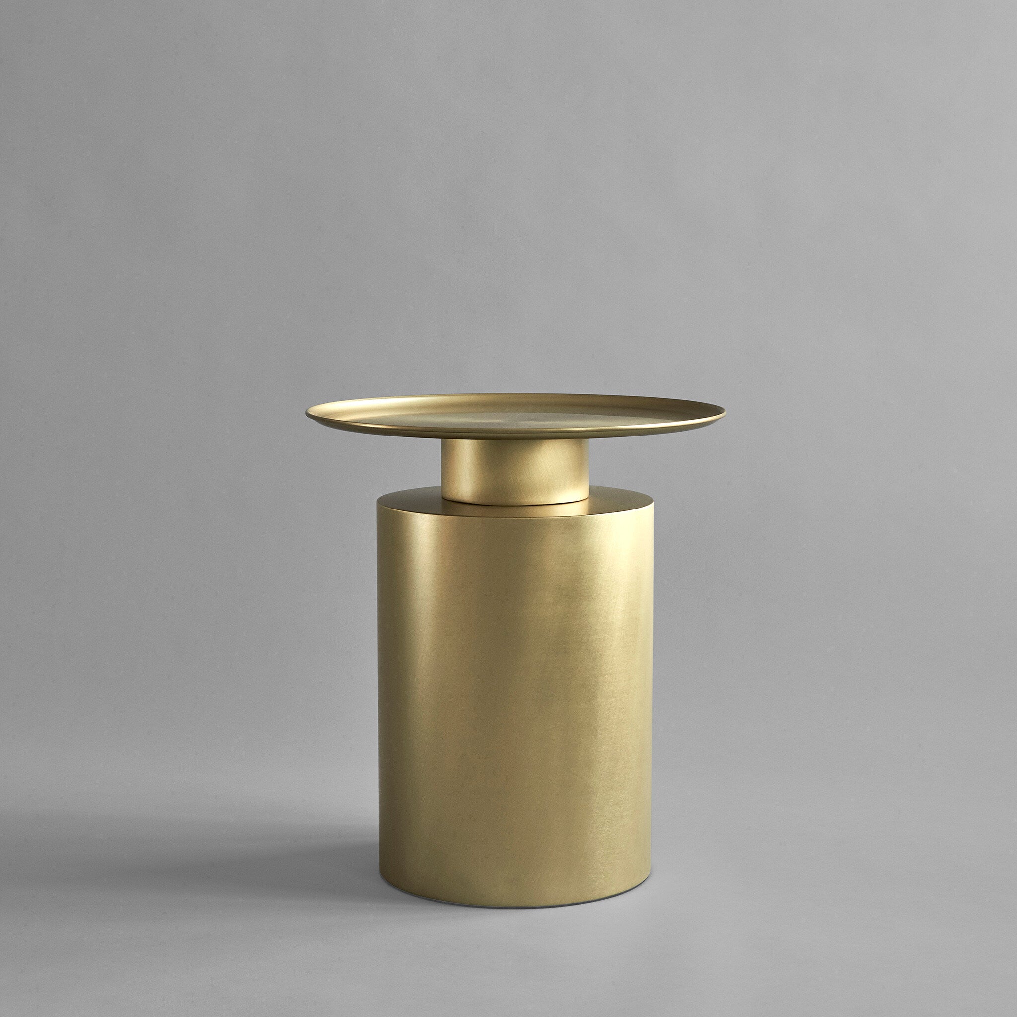 101 Copenhagen - Pillar Table, Tall - Brass - Coffee Table