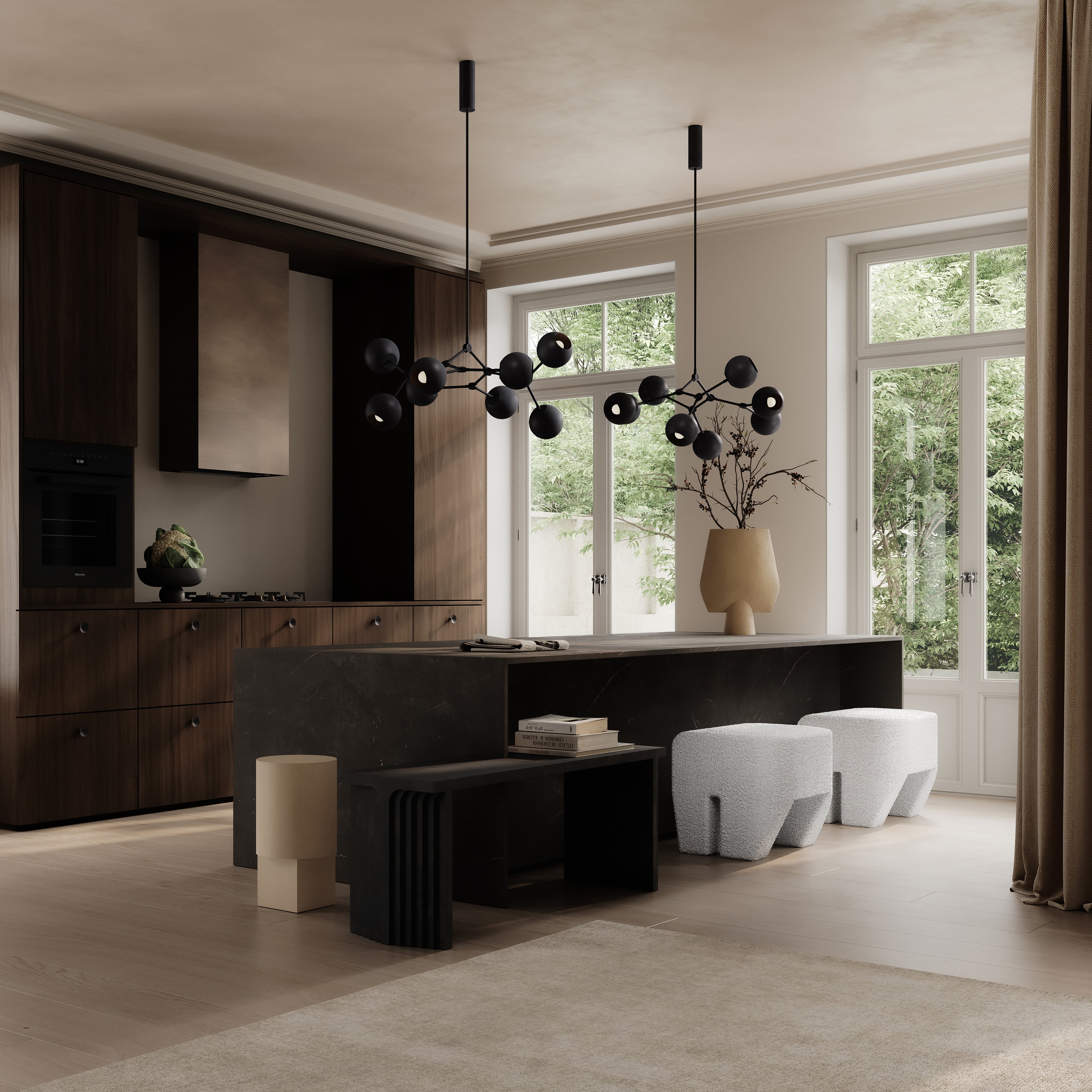 101 Copenhagen - Sculpt Stool - Off White (CPH 900) - Stool