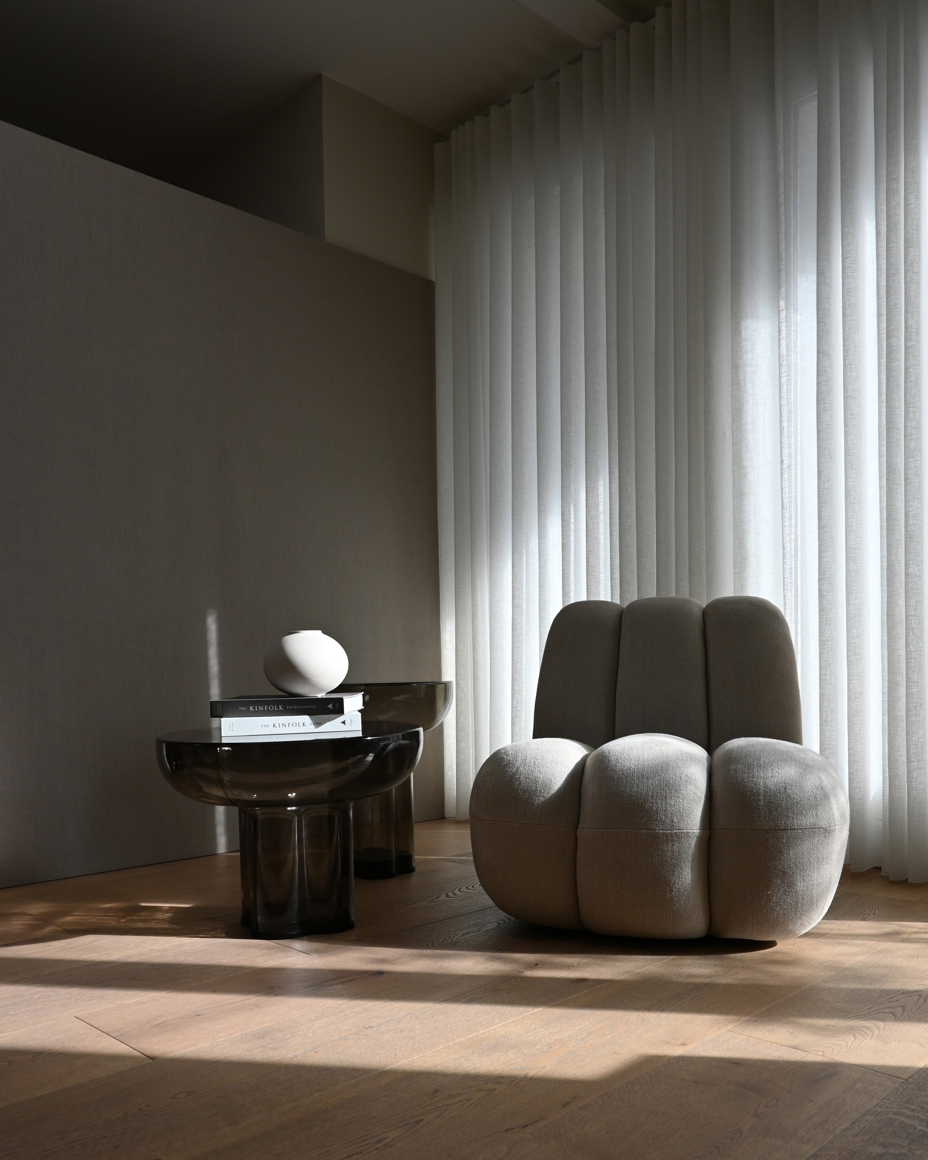 101 Copenhagen - Crown Table, Tall - Smoked Forest - Coffee Table