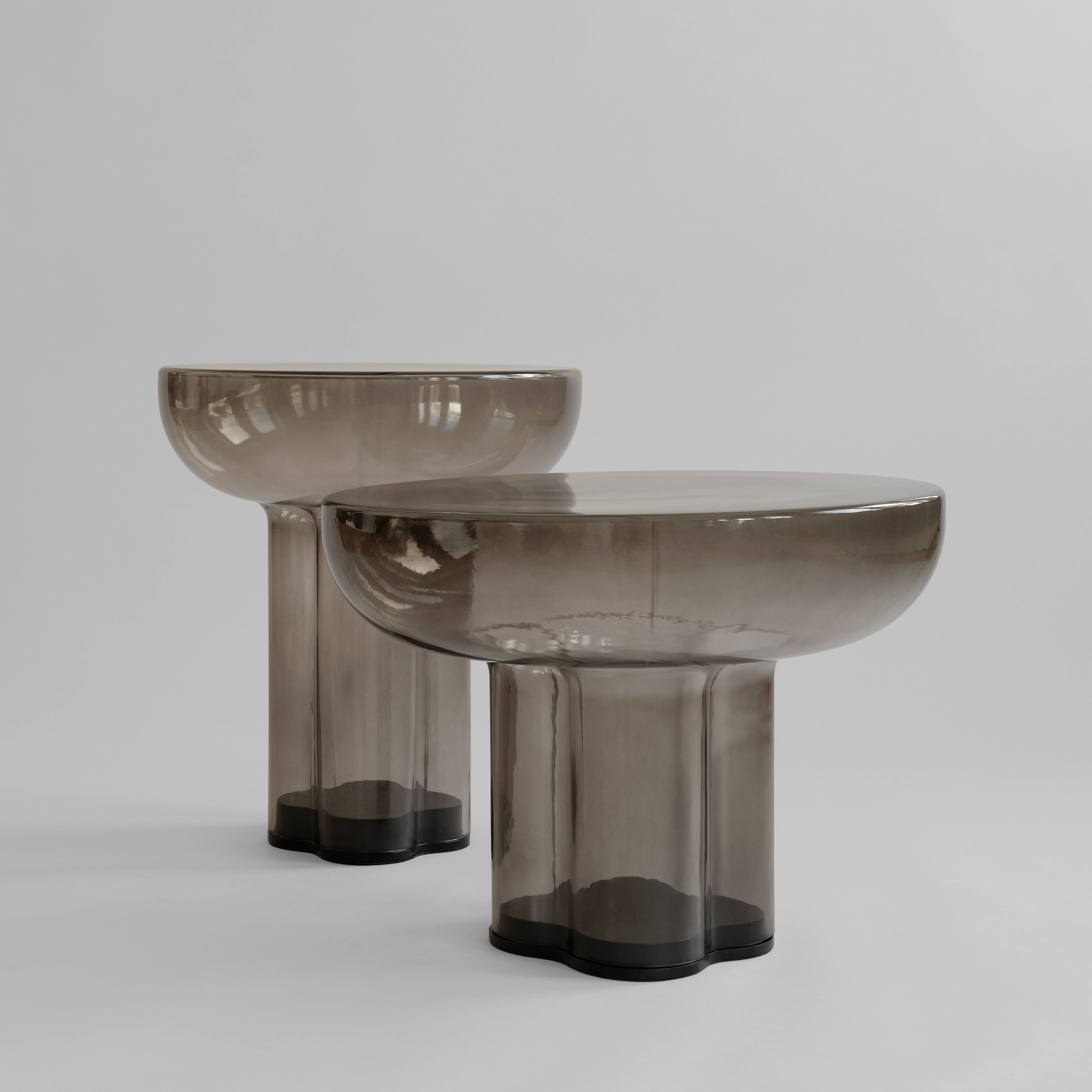 101 Copenhagen - Crown Table, Low - Smoked Forest - Coffee Table