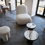 101 Copenhagen - Trumpet Table, Low - Calacatta - Coffee Table