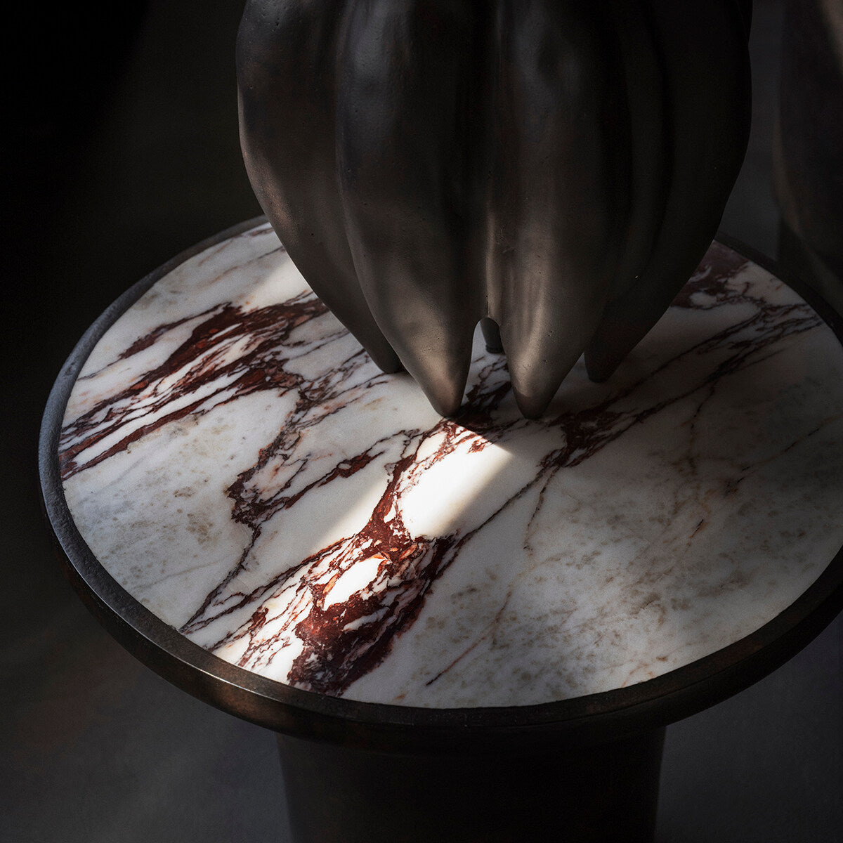 101 Copenhagen - Trumpet Table, Tall - Calacatta - Coffee Table