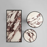 101 Copenhagen - Trumpet Table, Low - Calacatta - Coffee Table