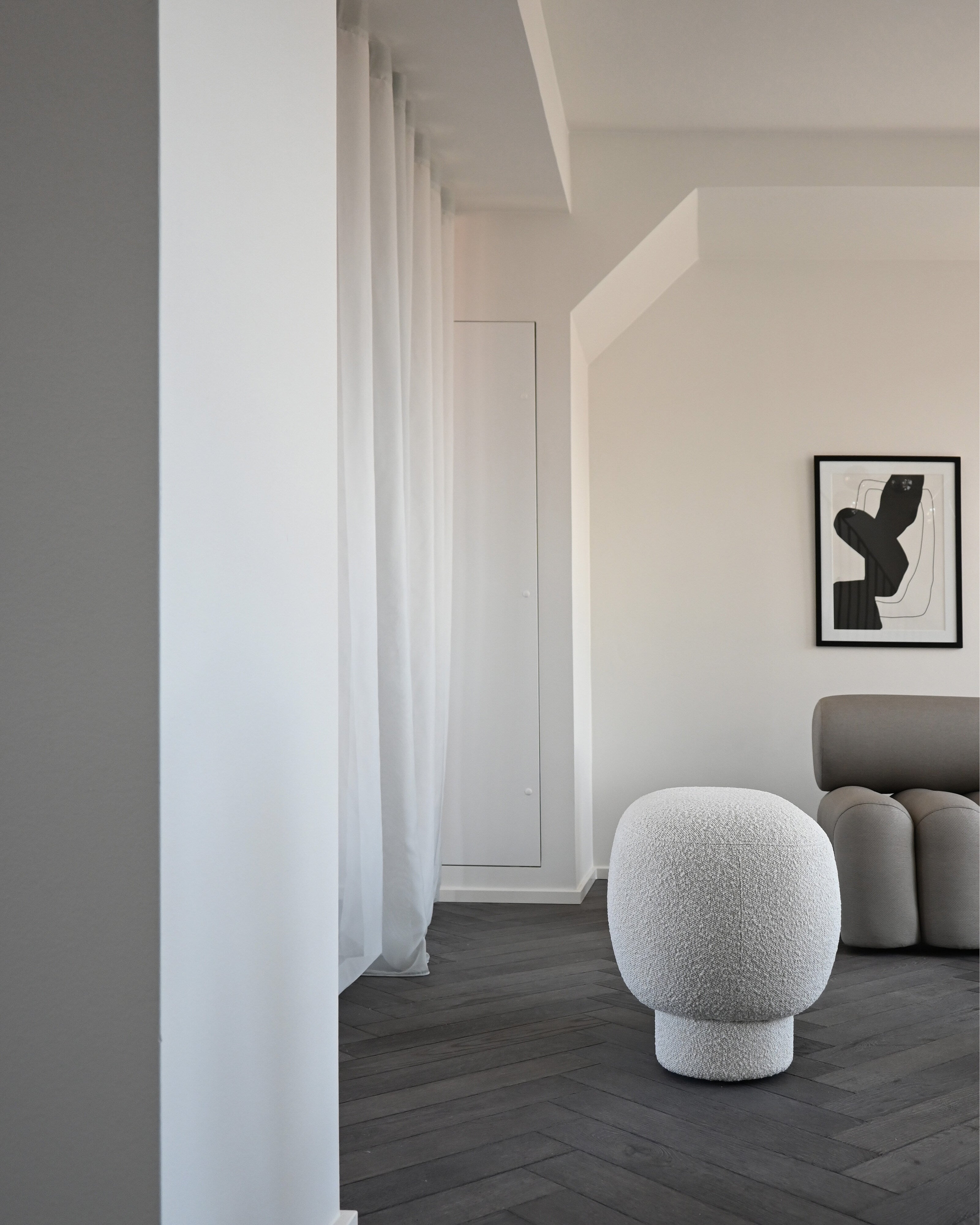 101 Copenhagen - Big Foot Bench, Petit - Off White - Bench