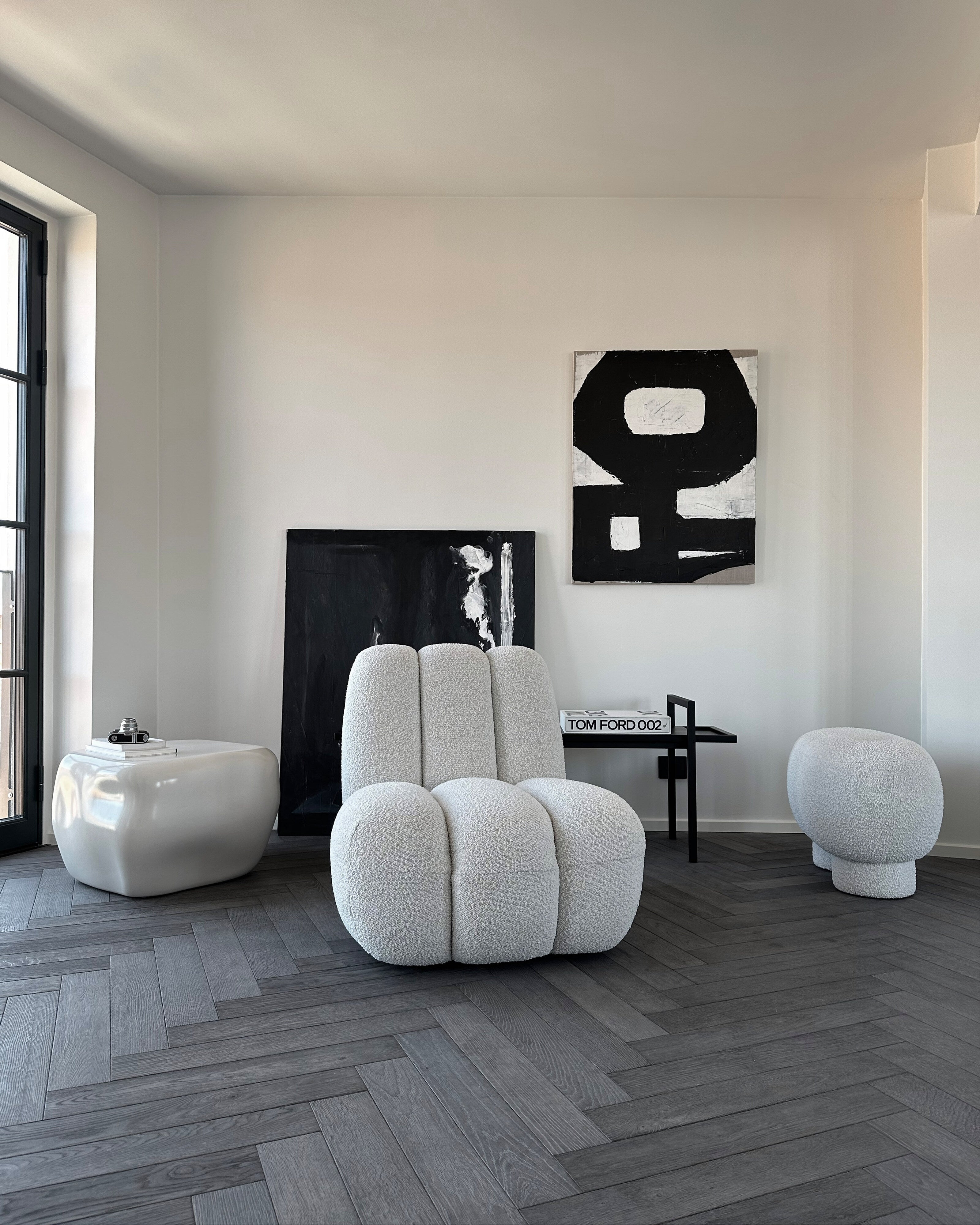 101 Copenhagen - Big Foot Bench, Petit - Off White - Bench