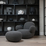 101 Copenhagen - Toe Armchair, Flat - Deep Taupe (A2635) - Armchair