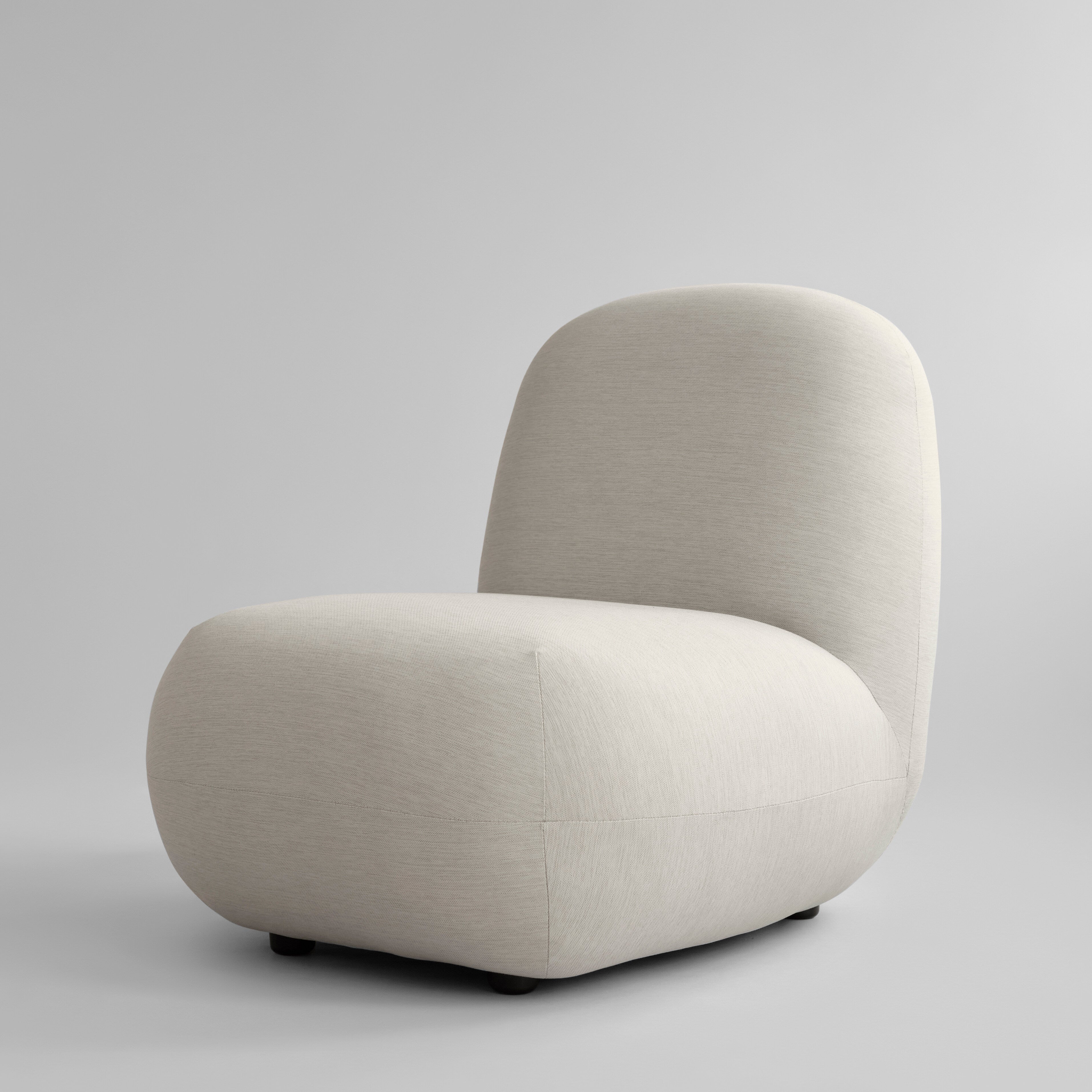 101 Copenhagen - Toe Chair, Flat - Warm Ash (C142) - Lounge Chair