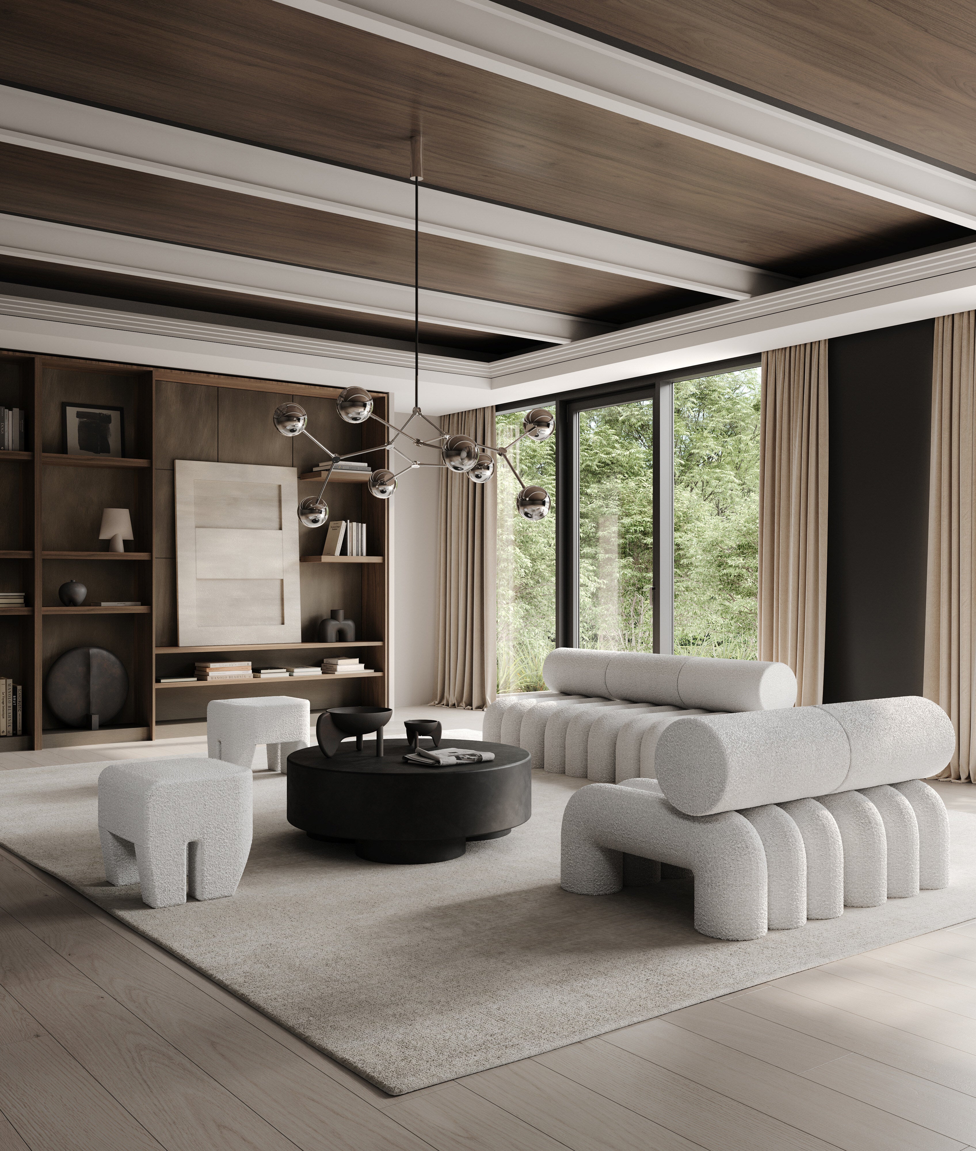 101 Copenhagen - Foku Chair - Off White - Lounge Chair