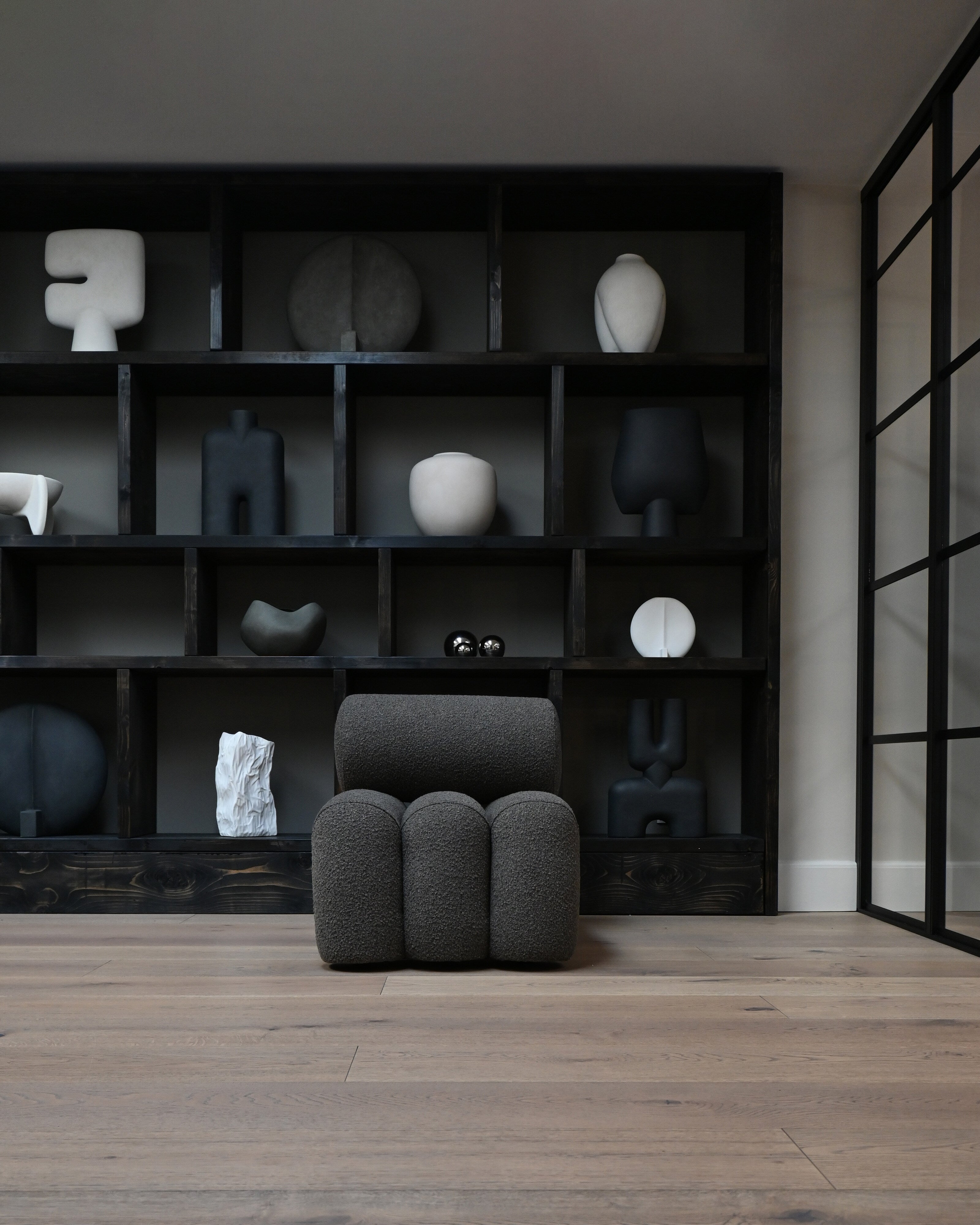 101 Copenhagen - Foku Chair - Deep Taupe (A2635) - Lounge Chair