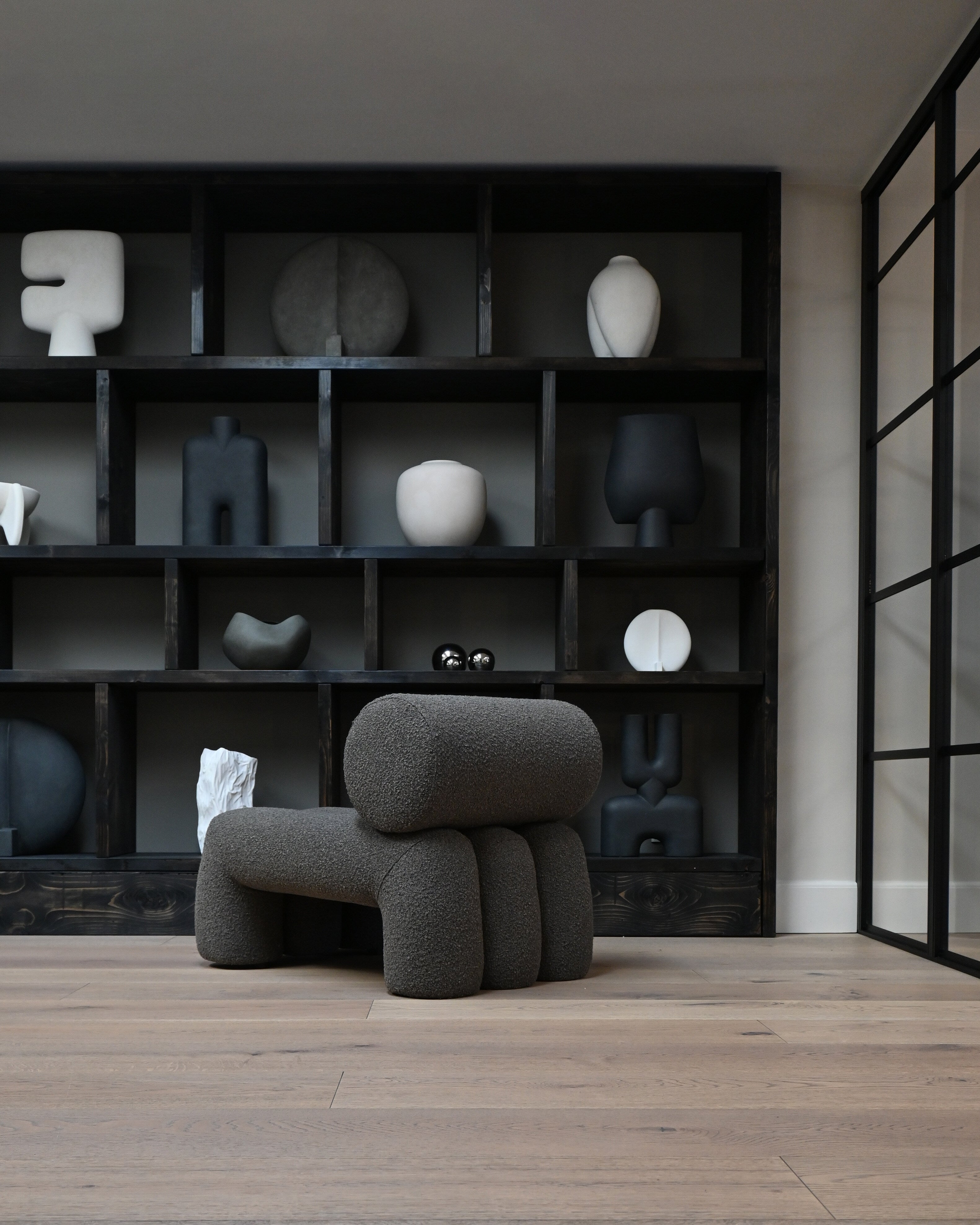 101 Copenhagen - Foku Chair - Deep Taupe (A2635) - Lounge Chair