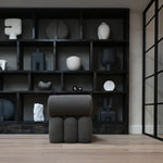 101 Copenhagen - Foku Chair - Deep Taupe (A2635) - Lounge Chair