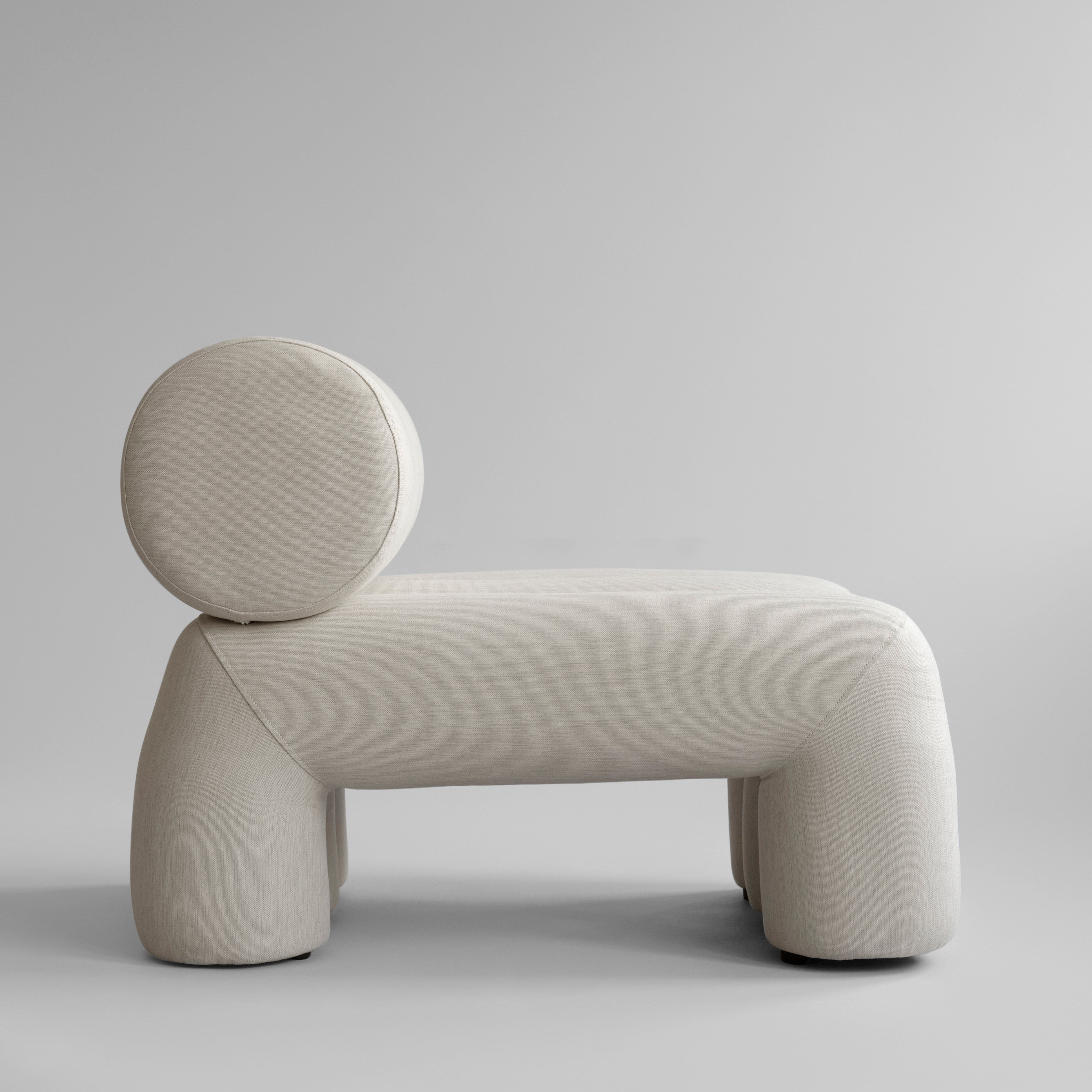 101 Copenhagen - Foku Chair - Warm Ash (C142) - Lounge Chair