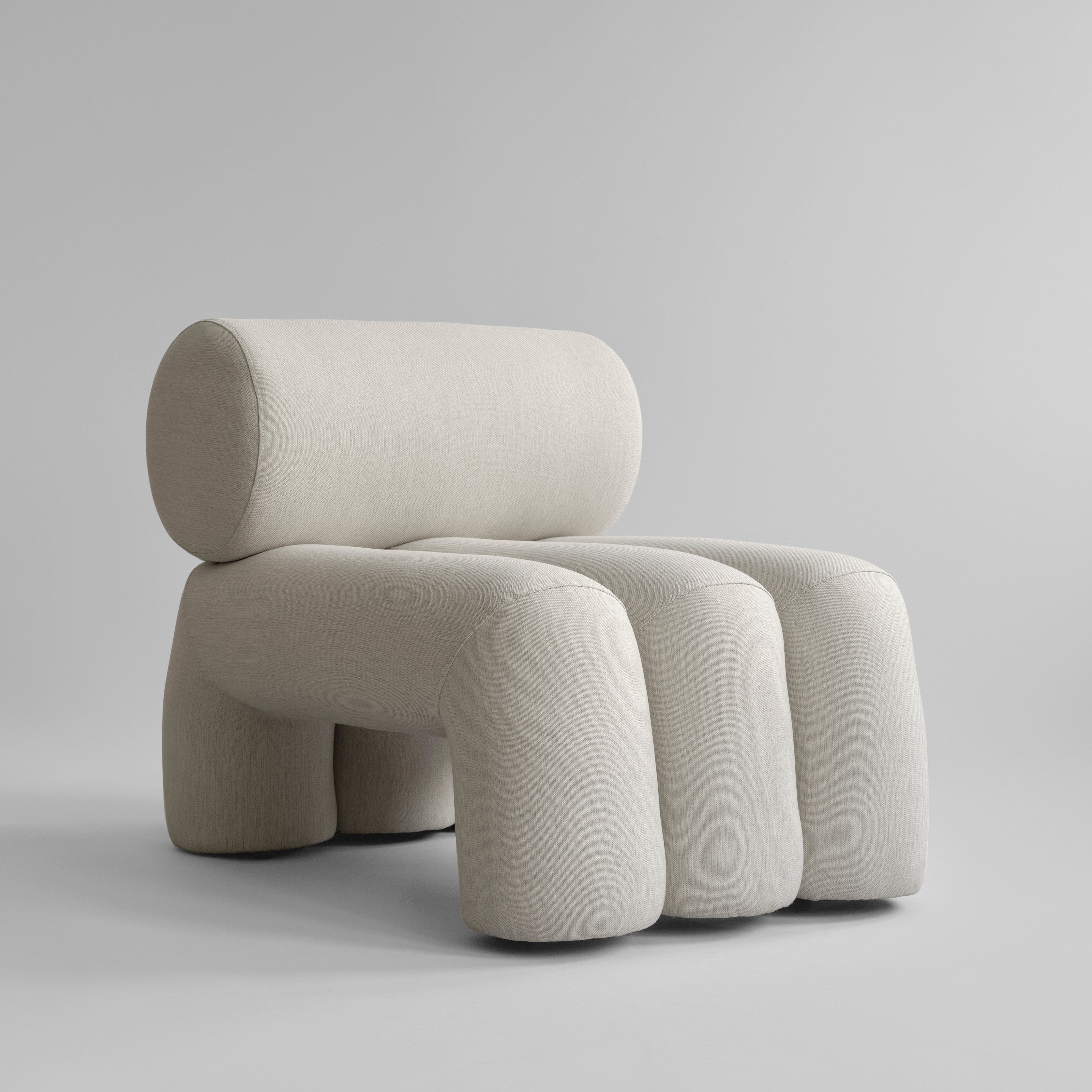 101 Copenhagen - Foku Chair - Warm Ash (C142) - Lounge Chair