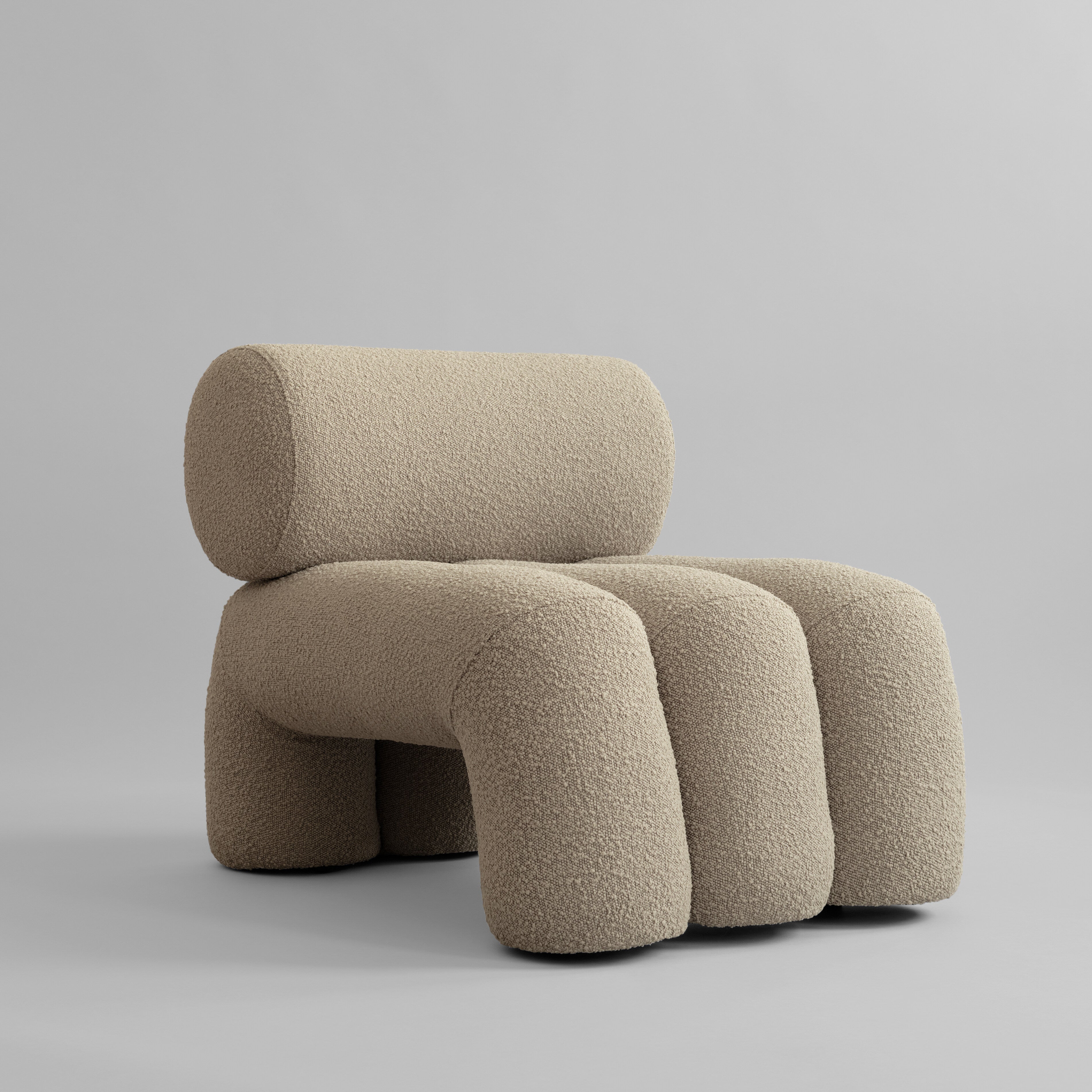 101 Copenhagen - Foku Chair - Smoked Sand (CPH 904) - Lounge Chair