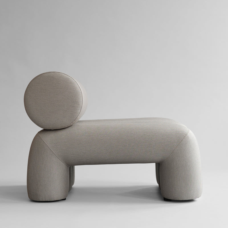 101 Copenhagen - Foku Chair - Taupe - Lounge Chair