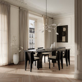 101 Copenhagen - Brutus Slim Dining Chair - Coffee - Dining Chair