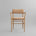 101 Copenhagen - Nama Dining Chair, Armrest - Nubuck - Dining Chair