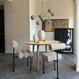 101 Copenhagen - Hiro Dining Chair, Black Frame - Sand (8047-2) - Dining Chair