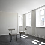 101 Copenhagen - Hiro Dining Chair, Black Frame - Sand (8047-2) - Dining Chair