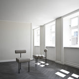 101 Copenhagen - Hiro Dining Chair, Black Frame - Sand (8047-2) - Dining Chair