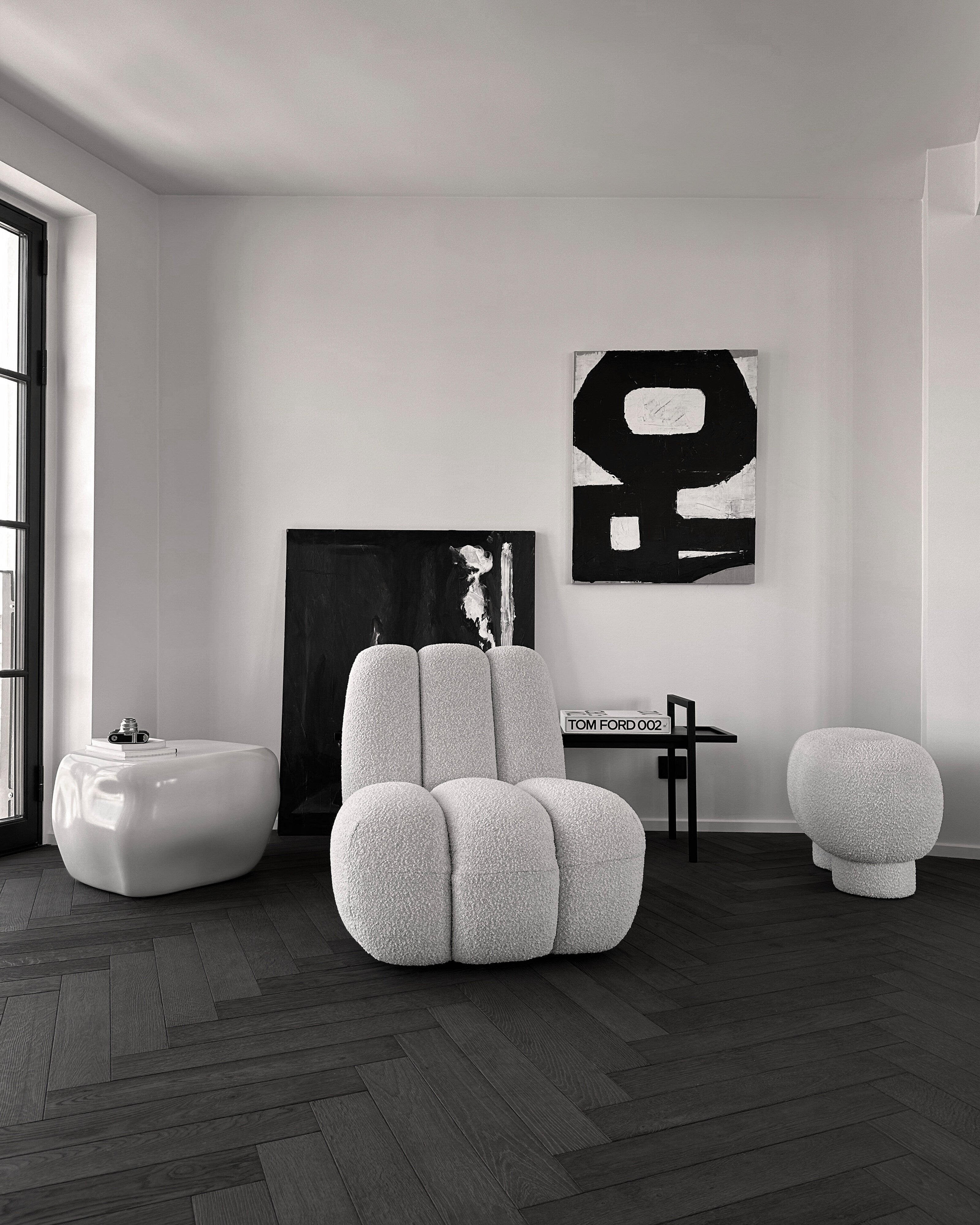 101 Copenhagen - Ishi Coffee Table, Medio - High Glaze Birch - Coffee Table