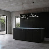 101 Copenhagen - Ghost Chandelier, Mini - Neon - Chandelier