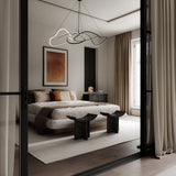 101 Copenhagen - Ghost Chandelier, Big - Burned Black (5m) - Chandelier