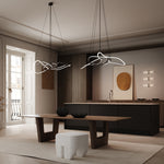 101 Copenhagen - Ghost Chandelier, Mini - Burned Black (5m) - Chandelier