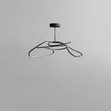 101 Copenhagen - Ghost Chandelier, Mini - Burned Black (5m) - Chandelier