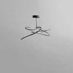 101 Copenhagen - Ghost Chandelier, Mini - Burned Black (5m) - Chandelier