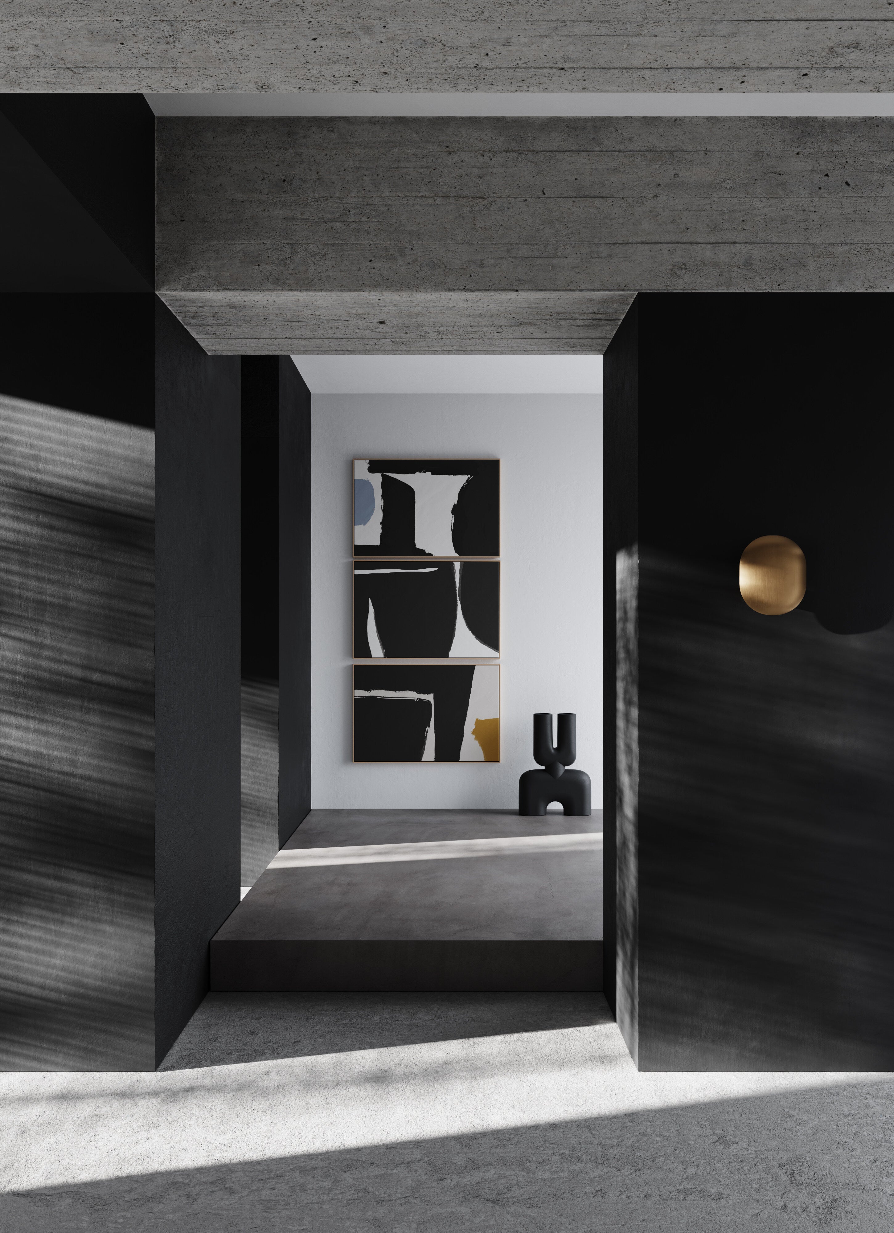 101 Copenhagen - Clam Wall Lamp - Brass - Wall Lamp