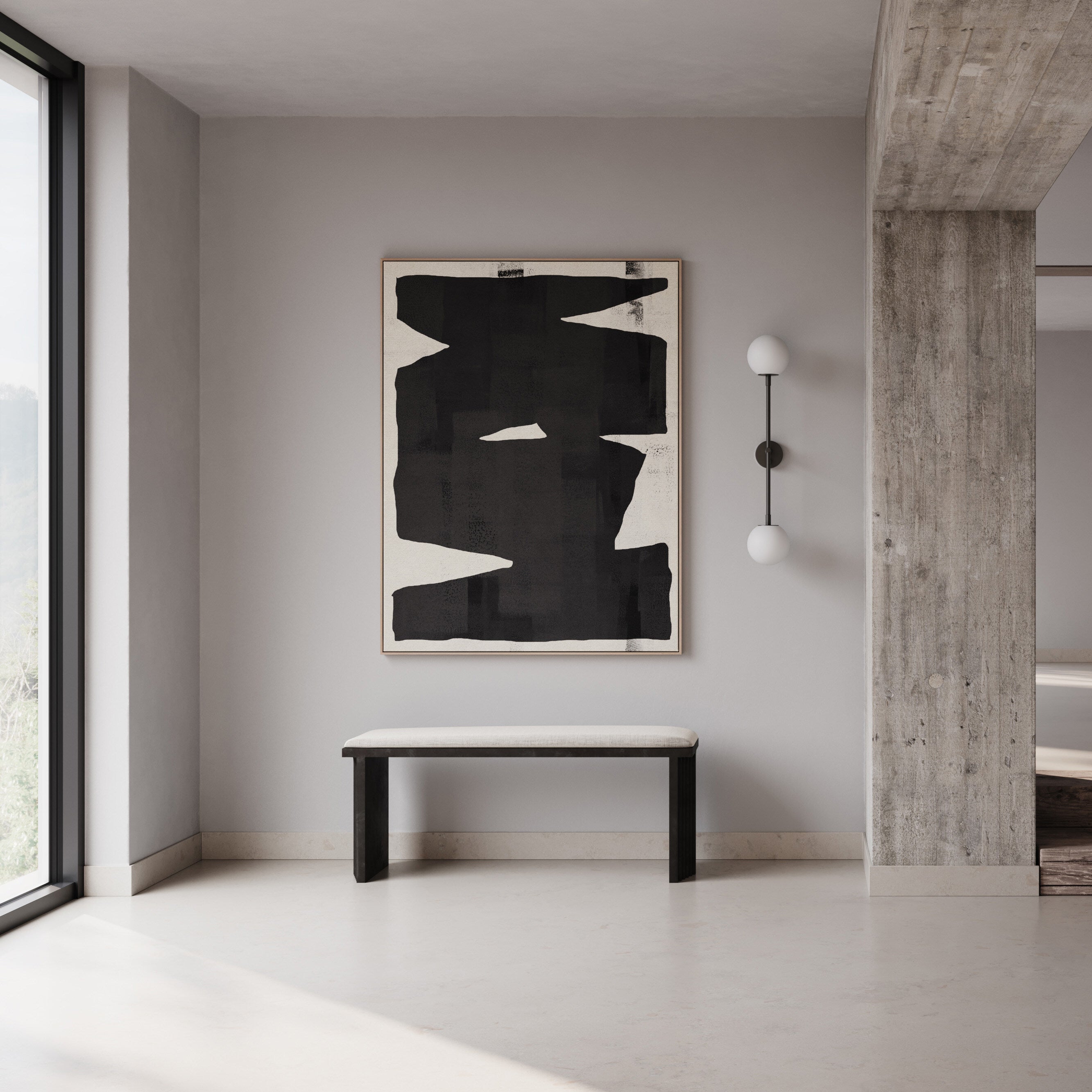 101 Copenhagen - Drop Wall Lamp Bulp - Grey - Wall Lamp