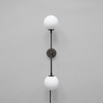 101 Copenhagen - Drop Wall Lamp Bulp - Grey - Wall Lamp