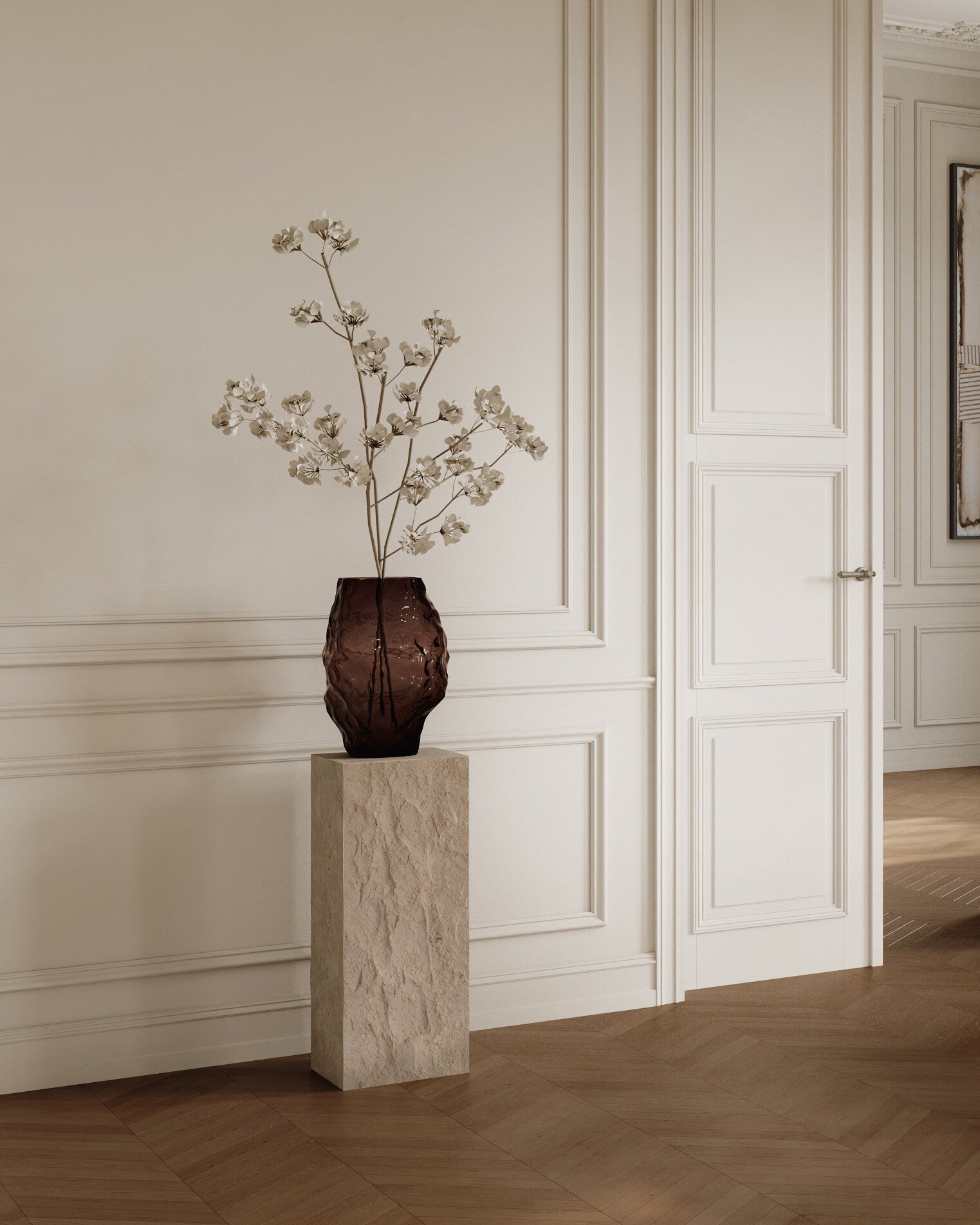 101 Copenhagen - Katachi Vase, Big - Smoked Forest - Vase
