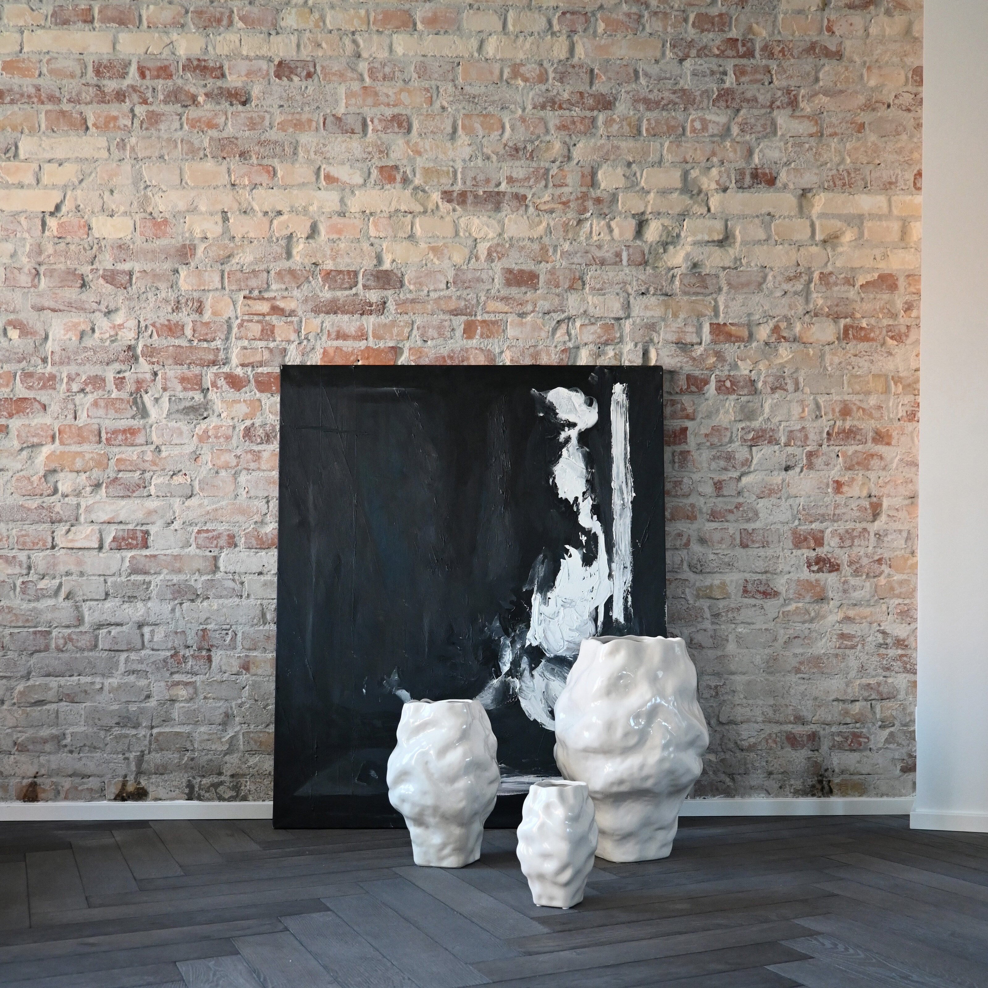 101 Copenhagen - Katachi Vase, Medio - High Glaze Birch - Vase