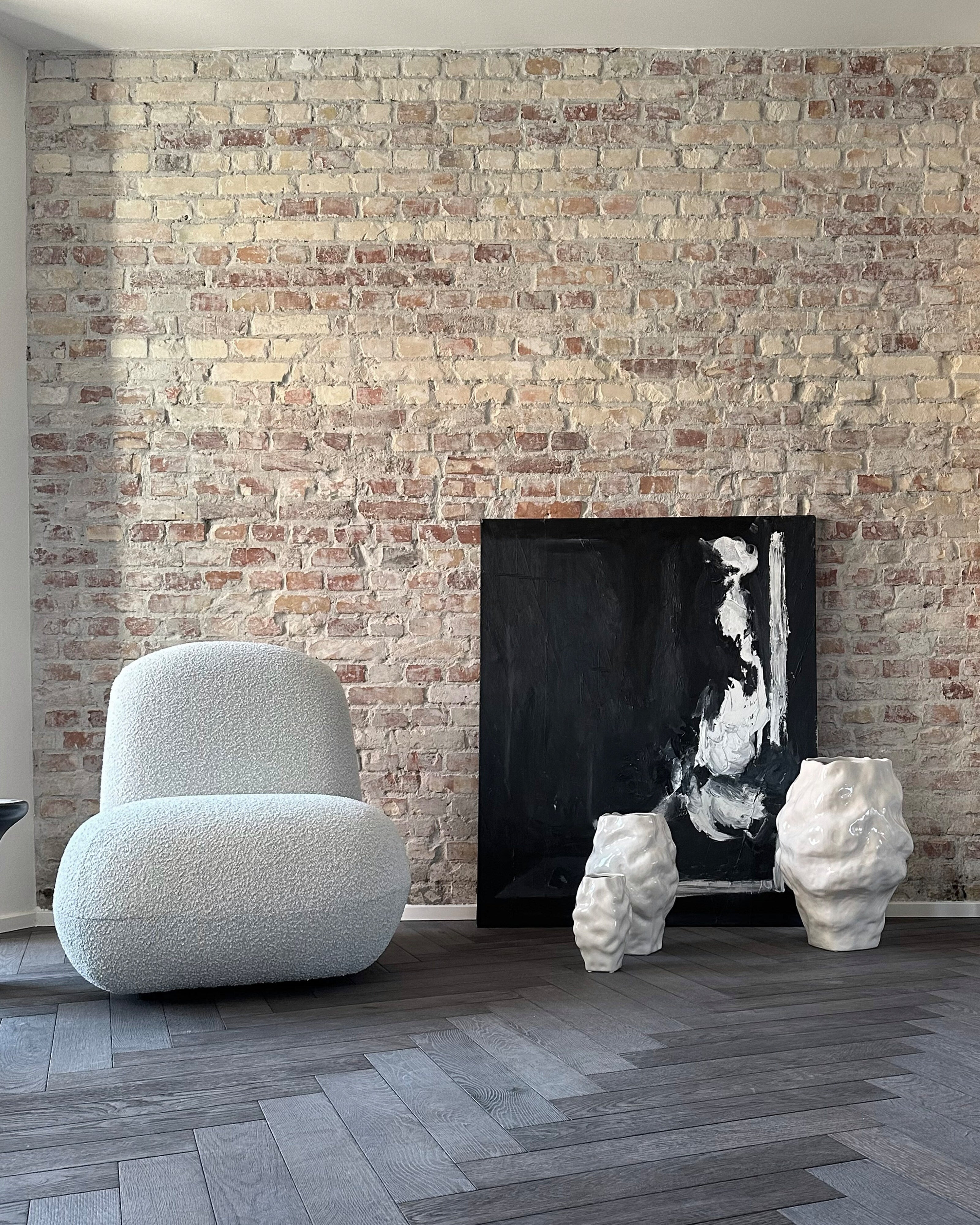 101 Copenhagen - Katachi Vase, Mini - High Glaze Birch - Vase