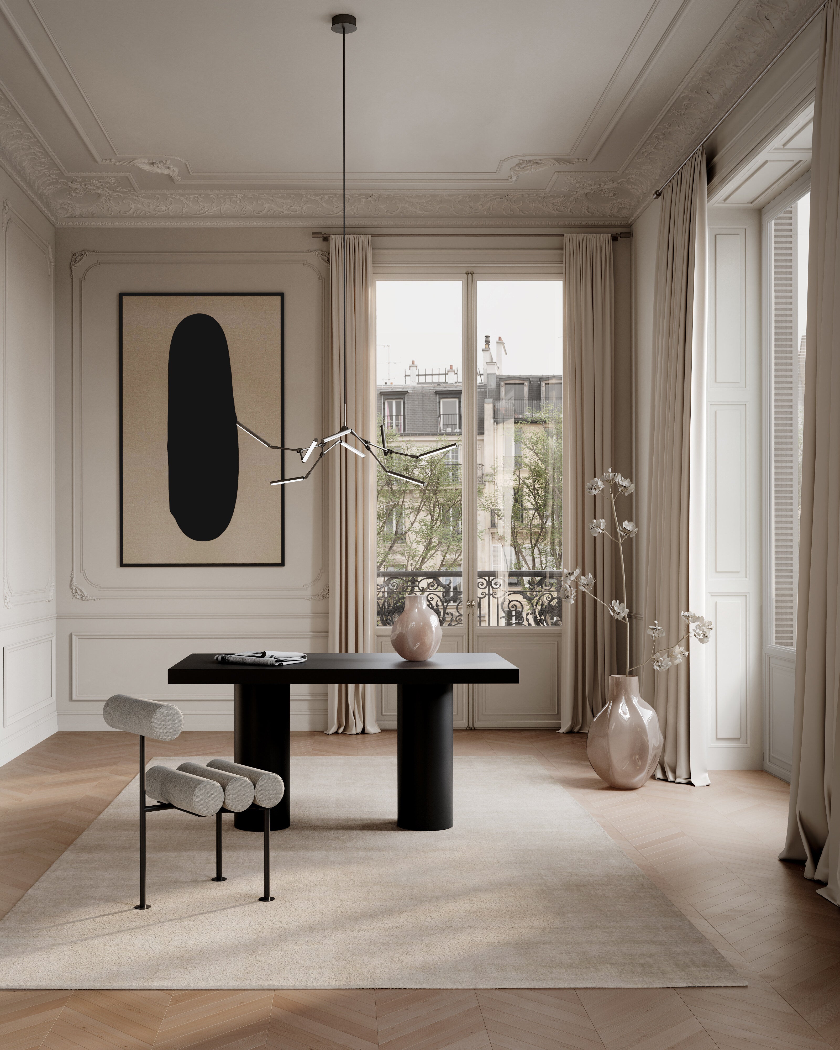 101 Copenhagen - Bakku Vase, Big - Smoked Desert - Vase